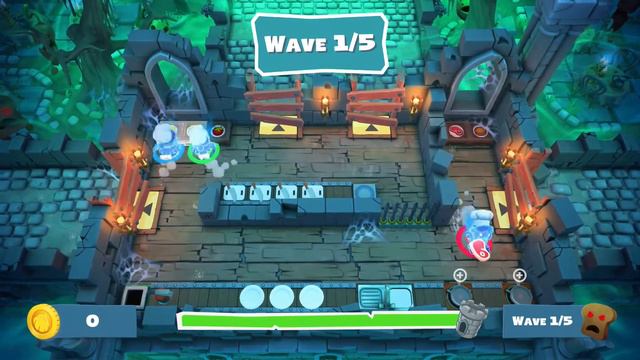 Overcooked 2: Night of the Hangry Horde Pt 3- PASS THE F!@#ing PLATES!!!! смотреть онлайн