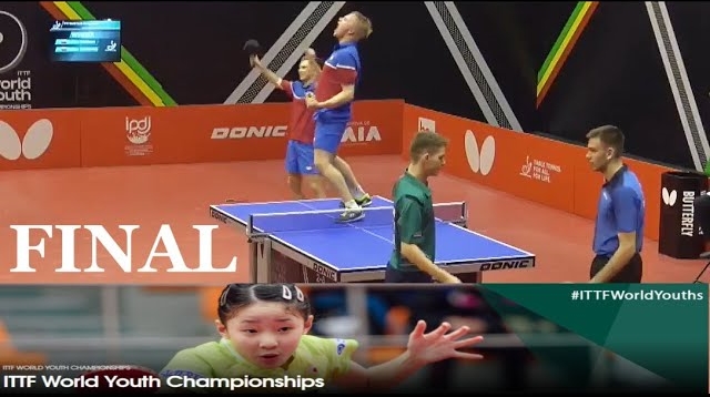 2021 Первенство Мира Гребнев Сидоренко мужские пары финал World Youth Championships final смотреть онлайн