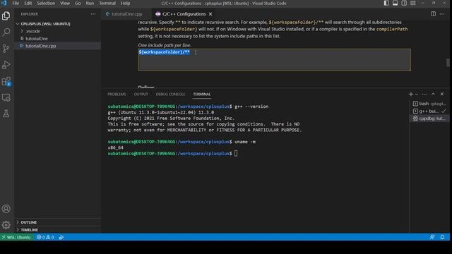C++ Tutorial for Beginners: Visual Studio Code Setup WSL смотреть онлайн