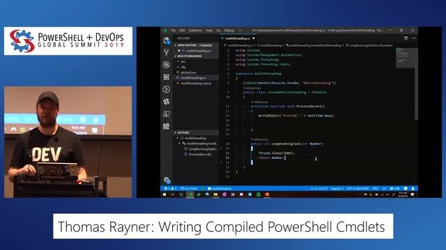 Writing Compiled PowerShell Cmdlets by Thomas Rayner смотреть онлайн