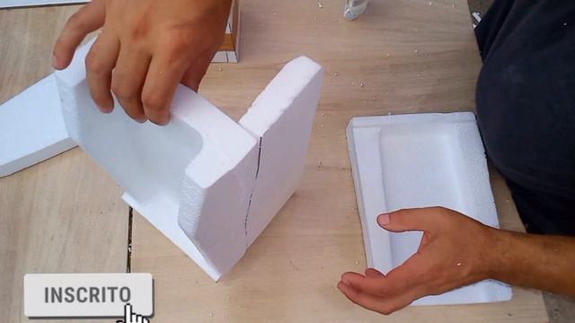 Como fazer vaso com isopor ,como fazer vaso para suculentas e cactos e plantas fácil de fazer смотреть онлайн