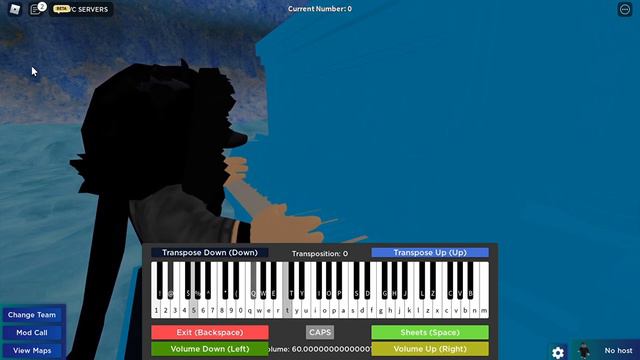 Undertale - Bonetrousle | Roblox Piano смотреть онлайн