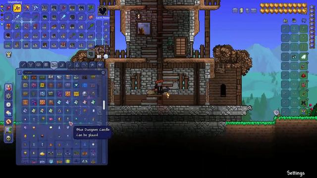 Wizard Tower | Forest Pylon Village Speed Build | Part 6 | Terraria 1.4 смотреть онлайн