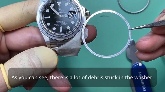 How to remove and assemble ROLEX Submariner bezel. смотреть онлайн