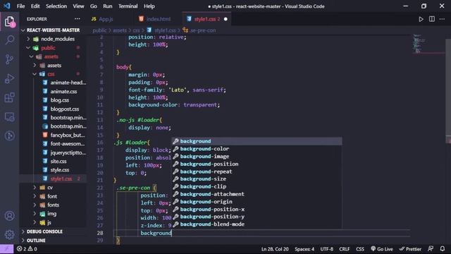 React Website Design Tutorial | How To Make Website Design Using React JS | #ReactJS смотреть онлайн