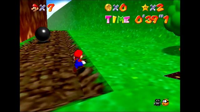 Mario 64 | Забег с Купой – кто быстрее, Марио или Гигантская черепаха?