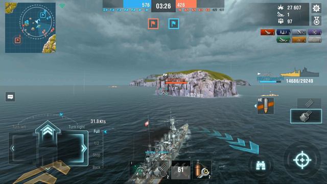 World of Warships Blitz: Yorck смотреть онлайн