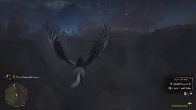 Hogwarts Legacy|Flying my first beast mount! (Hippogriff) смотреть онлайн