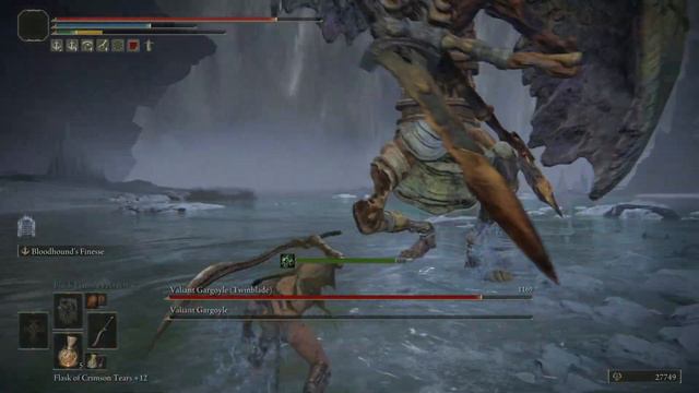ELDEN RING (Journey 2): Valiant Gargoyles boss battle смотреть онлайн