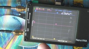 NanoVNA Проверка кварцев