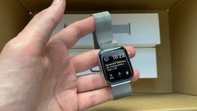 Apple Watch 4 44mm Stainless Steel