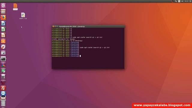 PyQt5 dersleri #1.1 PyQt5 - PyCharm - Qt Designer Ubuntu Kurulumu смотреть онлайн