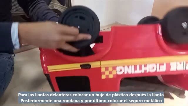 Mercedez Benz Fire Truck Video de Armado