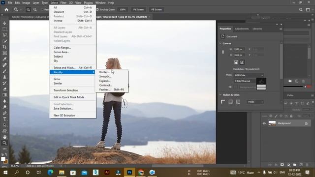 How to Remove Anything with Content Aware Fill in Photoshop I Content Aware Fill Adobe Photoshop смотреть онлайн