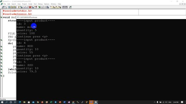 write read delete structure with Binary File смотреть онлайн
