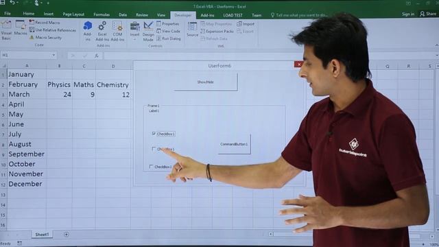 Excel VBA - Frames смотреть онлайн