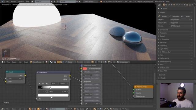 Como Texturizar un Piso de Madera en Blender - Español смотреть онлайн