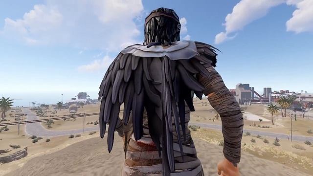 RUST SKIN SPOTLIGHT - Raven Poncho & Raven Deer Skull Mask смотреть онлайн