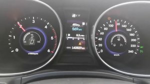 Расход, обороты санта фе 2.2 дизель