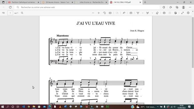 J'ai vu l'eau vive jaillissant du cœur du Christ de Jean Kacou Diagou смотреть онлайн