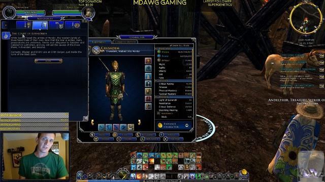 LOTRO How to get started in new Allegiance (system) story line in Mordor expansion смотреть онлайн