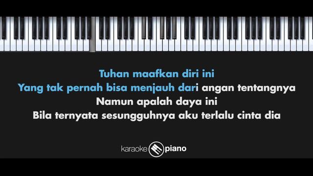 Terlalu Cinta - Rossa (KARAOKE PIANO - FEMALE LOWER KEY) смотреть онлайн