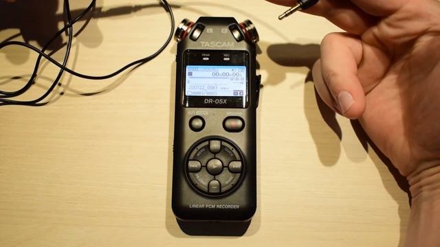 Обзор и тесты - Цифровой рекордер Tascam DR-05X смотреть онлайн