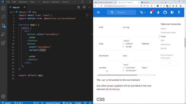 Curso Material UI #02 Botones [ React & Material Design ] смотреть онлайн