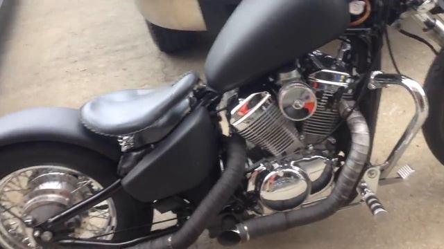 Honda shadow Vlx 600 bobber смотреть онлайн