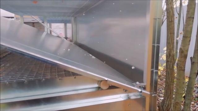 Двухэтажная откормочная клетка на 72 кролика. Модификация 2018 г. смотреть онлайн