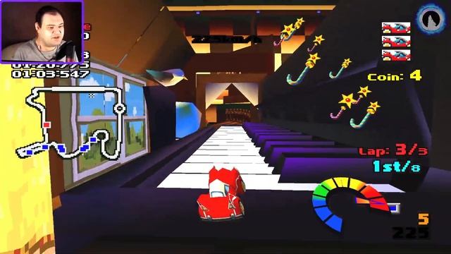 ? МОЯ САМАЯ ПЕРВАЯ ИГРА НА ПЛЕЙСТЕЙШЕН 1 ? Motor Toon Grand Prix 2 ? смотреть онлайн