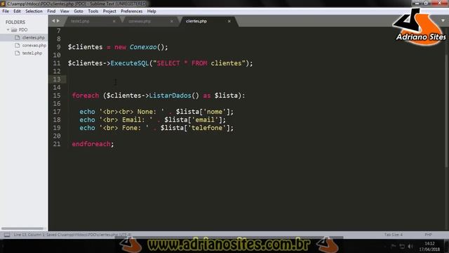 Aprenda PHP com PDO aula18 - Crie sites com banco de dados смотреть онлайн