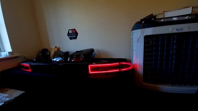 mitsubishi gto custom led rear tail lights смотреть онлайн