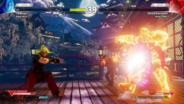 Street Fighter 5 Ken vs Zangief PS 4【HD 】 смотреть онлайн