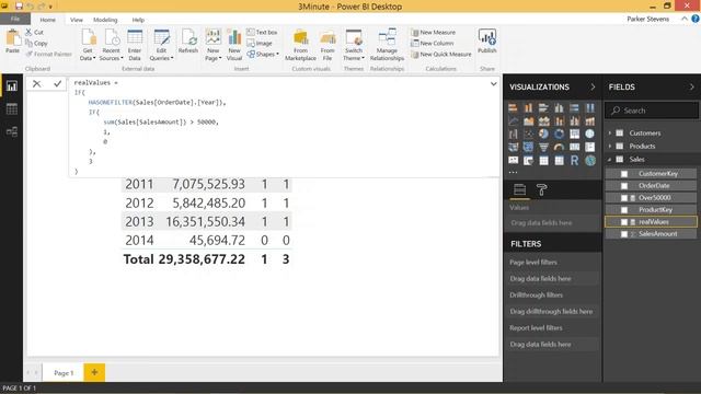 Dax for Power BI: Fixing Incorrect Measure Totals смотреть онлайн