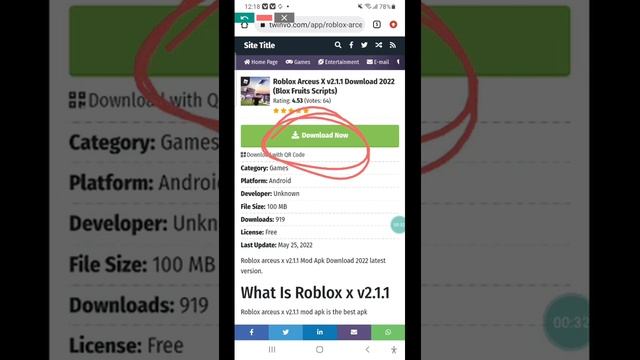 Roblox Arceus X v2.1.1 Mediafire Download 2022 | Roblox Arceus x 2.1.1 смотреть онлайн