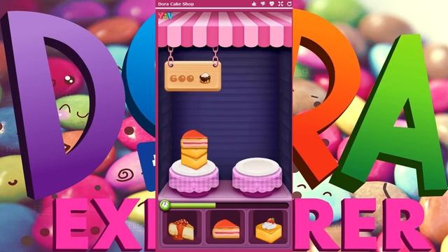 Dora the Explorer: Dora Cake Shop - Games for children to play, cooking in the Kitchen смотреть онлайн