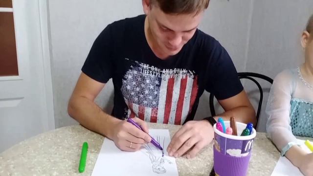 3 маркер челлендж Холодное сердце/ Sofiichka смотреть онлайн