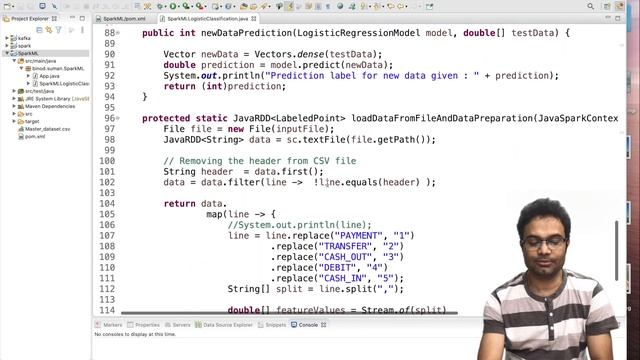 Spark MLlib Machine Learning Classification Model from scratch | Code walk through смотреть онлайн