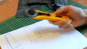 Как нарезать резину на рогатку? Нарезка тяг трапецией.