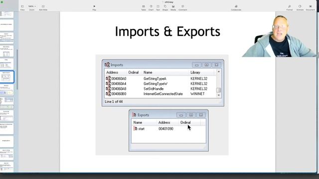 CNIT 126 Ch 5: Ida Pro смотреть онлайн