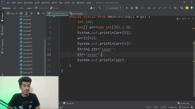 Strings in JAVA! | All concepts cleared✅ | JAVA + DSA COURSE смотреть онлайн