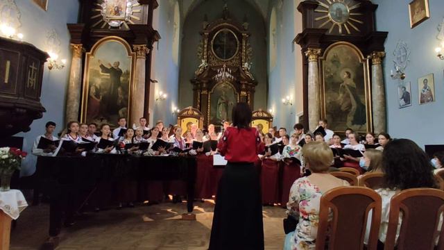 Піють півні. Українська народна пісня в обр.М.Леонтовича