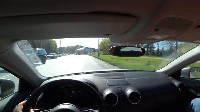 Прокатимся от первого лица за рулем Ауди А1 (FOV, POV) и поговорим