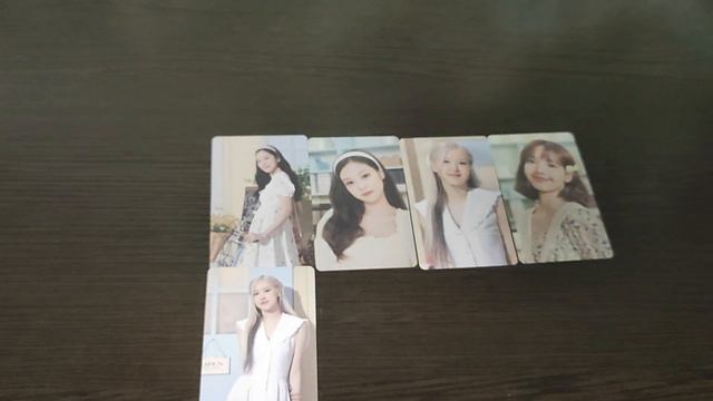 Распаковка Blackpink/ Unboxing Blackpink THE GAME PHOTOCARD COLLECTION No.4~6 (SET) + Reve Ver. смотреть онлайн