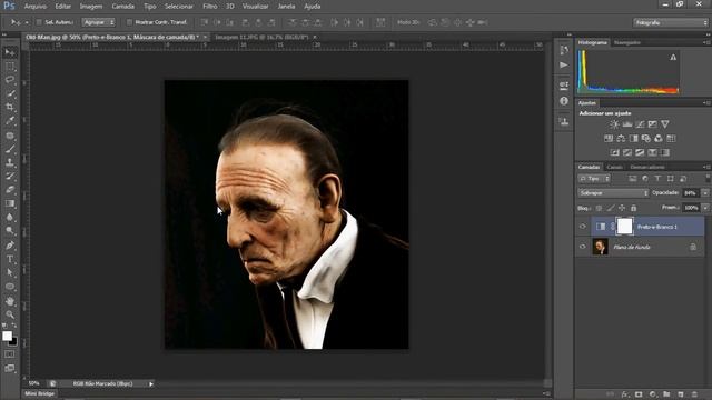 Layers de ajustamento e filtros no Photoshop cs6. Tutorial em Português смотреть онлайн