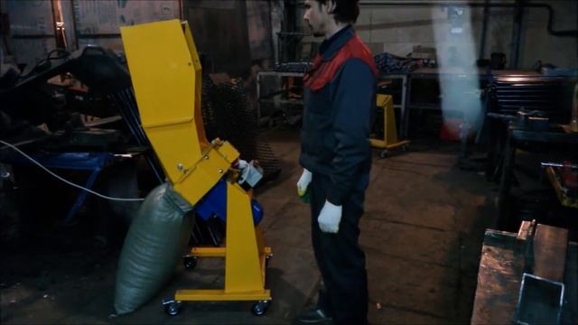 Дробим пластик ПЭТ смотреть онлайн