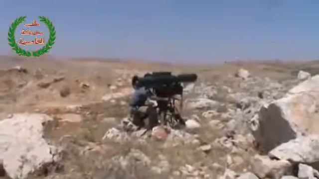 FSA With New Weapons Supplied By USA ATGM смотреть онлайн