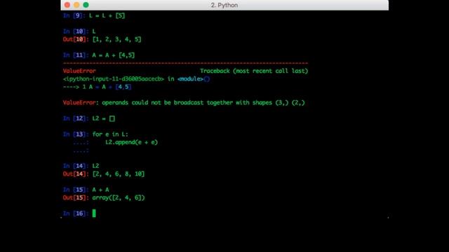 Lists vs. Arrays смотреть онлайн