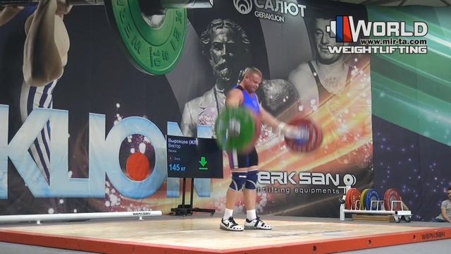 ВЫРОВЦЕВ/VYROVTSEV (109+) 145х-145х-145/160-165-175. Iron League of Heraklion / 20-22.12.2019 смотреть онлайн